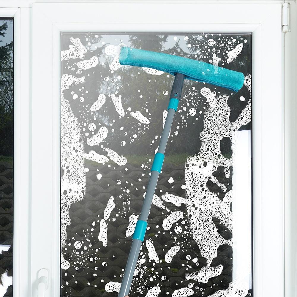 Telescopic Window Mop with Squeegee 57-128 Cm 4 Pcs.