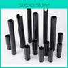 Durable Metric 17-24mm Black Pneumatic Extra-deep Hex Socket With Electrophoretic Finish