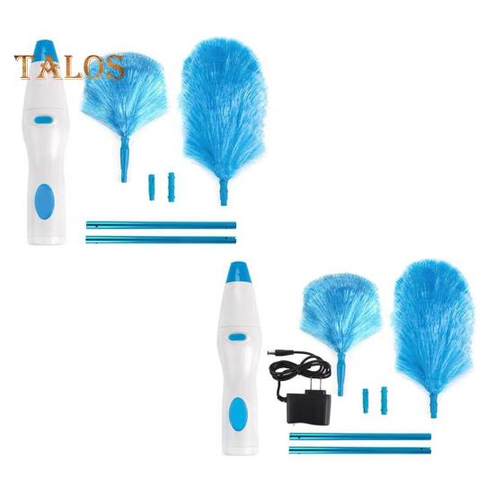 360-Degree Rotating Electric Duster Brush Battery Powered Quick Cleaning Super Absorbent Washable Dust Collector Wireless Cleaning Brush