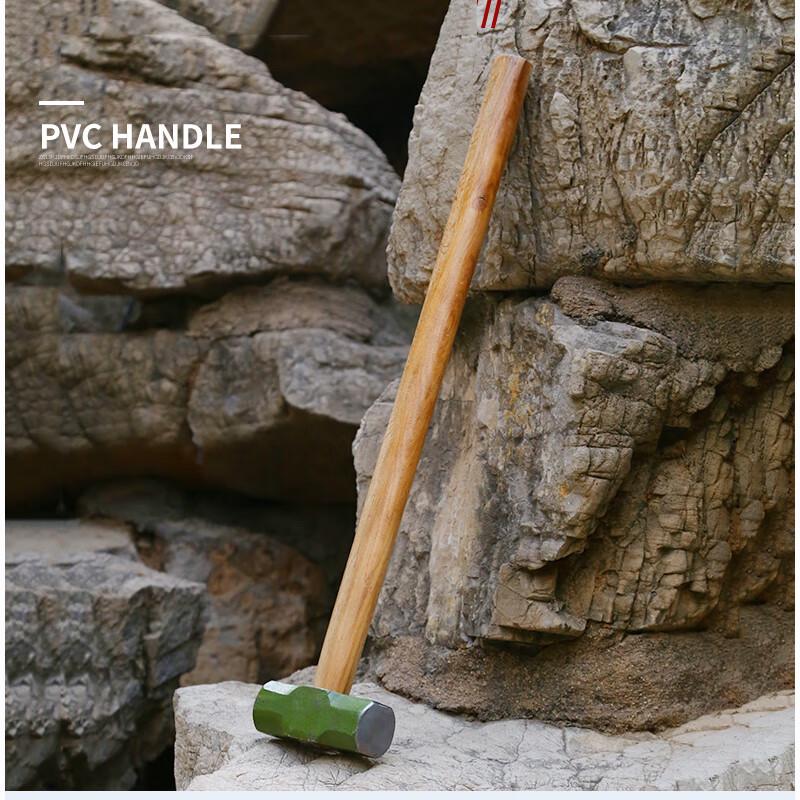 Heavy-Duty Military Green Octagonal Hammer