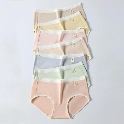 7 Teile/satz Neue Höschen Baumwolle Dessous Nahtlose Baumwolle Slip Atmungs Nette Mädchen Dessous