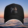 Rooster Fight Graphic Baseball Cap Polyester Outdoor Casual Unisex Sun Protection Adjustable Cap