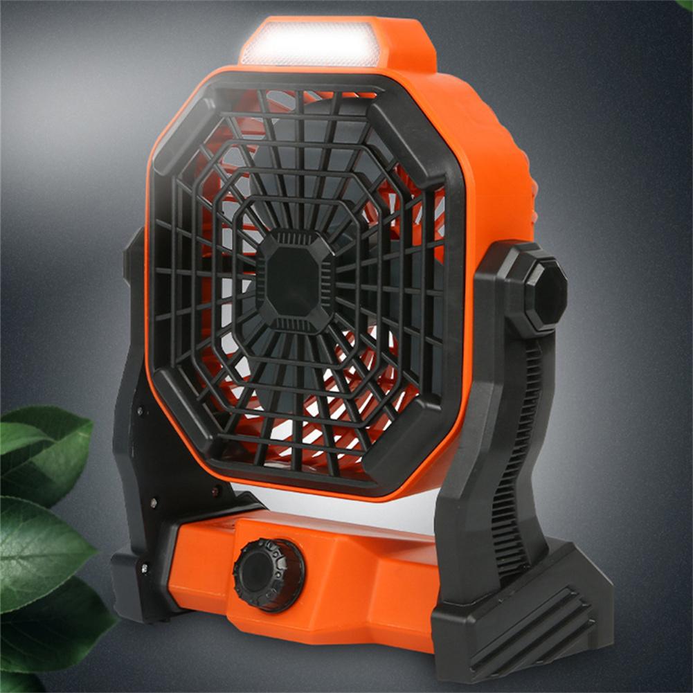 Led Camping Fan Multifunction Lighting Electric Fan Hanging Tent Lamp Usb Charging Portable Fan Lamp