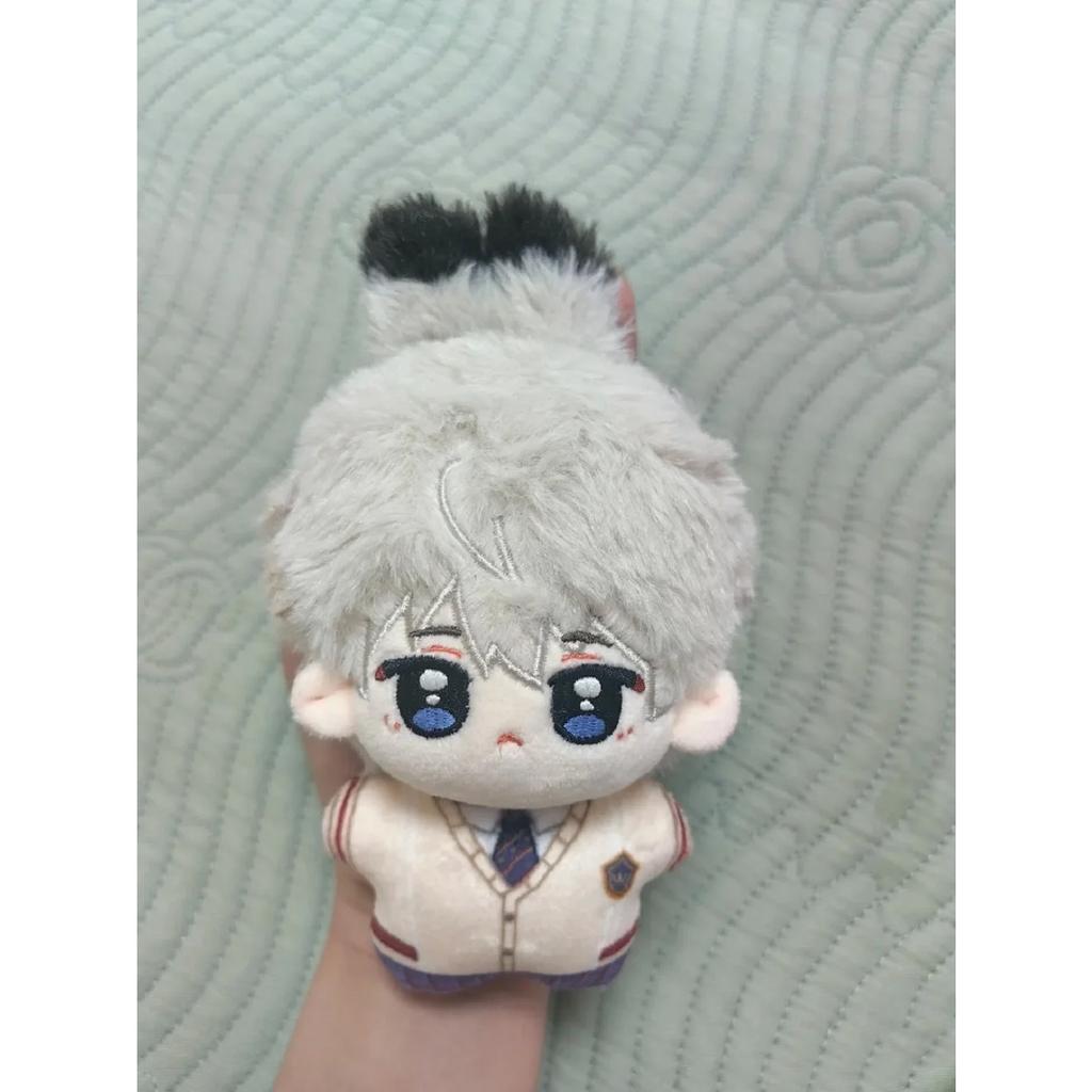 10cm Mini Love and Deepspace Bunny Ears Dress Up Xavier Shen XingHui Idol Cotton Doll Anime Plush Star Dolls Stuffed Figure Toys