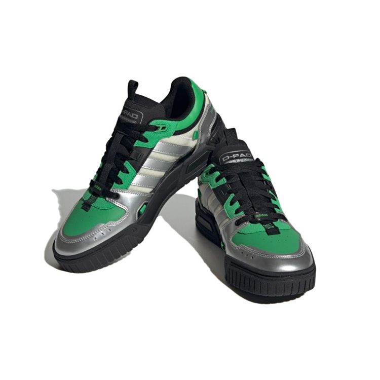 Adidas Neo D-Pad Fabric Leather Comfortable Trendy Slip-Resistant Wear-Resistant Lightweight Low-Top Skate Shoes Unisex Sneaker IG7629