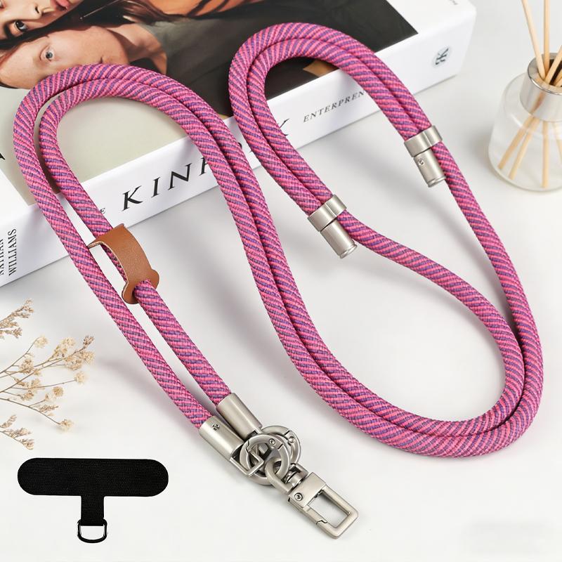Nouvelle Longue Lanière Universelle Réglable pour Téléphone Portable, Sangle d'Épaule et de Cou, Corde de Suspension Durable Anti-Perte pour iPhone Xiaomi