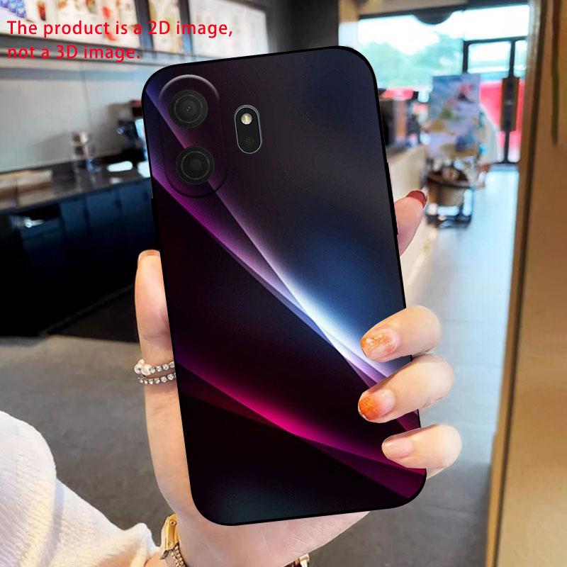 Matte Black Protective Case for Fairphone 6 Soft TPU Silicone Cover with All-Round Lens Protection Slim Fit Phone Shell