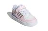 adidas Originals FORUM Low El I Casual Low Top Toddler Shoes Pink White Infant And Toddler GY8200