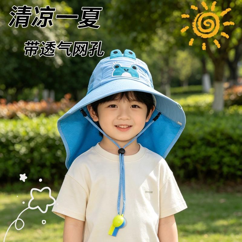 Children's Sun Protection Hat, Summer Sun Protection UV Protection Outdoor Outing Sun Protection Hat