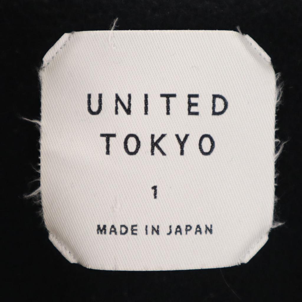 UNITED TOKYO made in Japan Wool coat 1 black Women Used