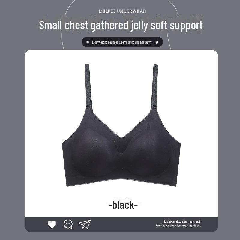 "Starry Sky Gel Support Seamless Bra for Women"