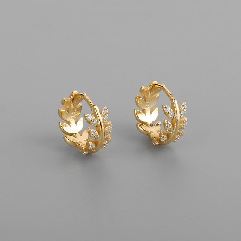 Korean Style Geometric Circle Earrings: Elegant, Versatile Ear Jewelry for Women and Students
