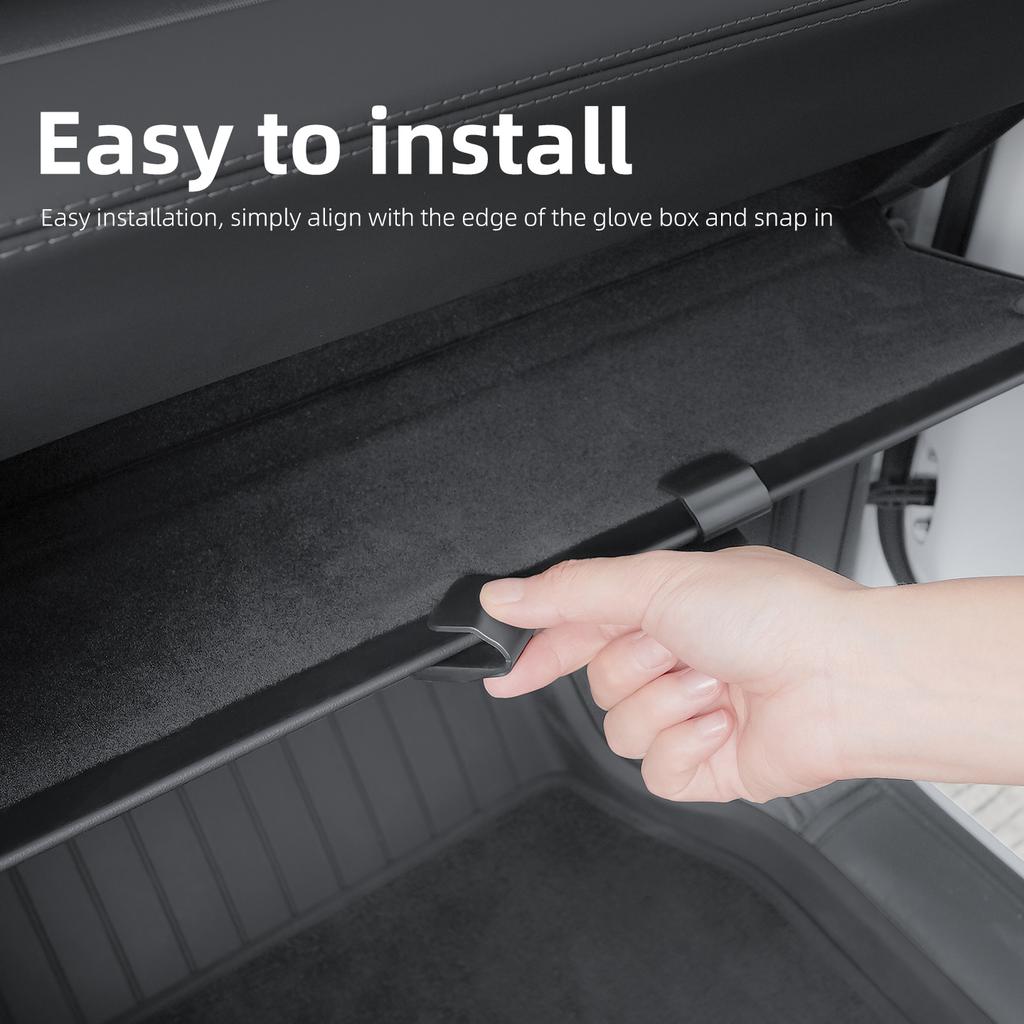 For Tesla Model Y Juniper 2025 Model 3 Highland Glove Box Car Hooks ABS Storage Holder Car Dedicated Accessories