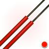 Qty(2) Trunk Struts for Ford Ranger T9 Pickup 2022-2025 Rear Tailgate Boot Lift Supports Gas Springs Shock Absorbers Dampers Bar