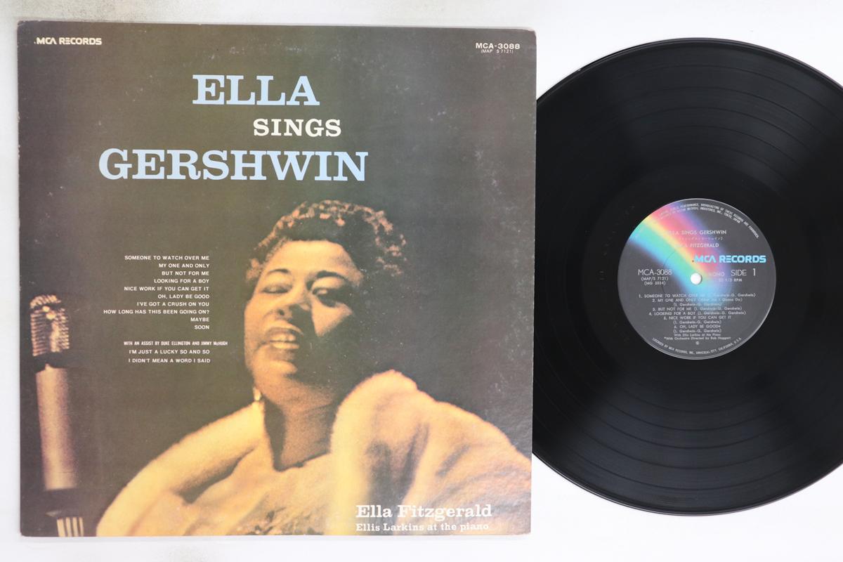 

LP Record ELLA FITZGERALD - Ella Sings Gershwin MCA3088 MCA 1973 Japan Jazz Used