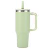 1200ml Handled Tumbler 304 Stainless Steel Double Wall Vacuum Insulated Water Cup Straw Lid Ice Coffee Beer Mug
