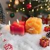Food Grade Silicone Candle Mould Heart Shape Gift Box Designs for Festive Projects and Home Decoration