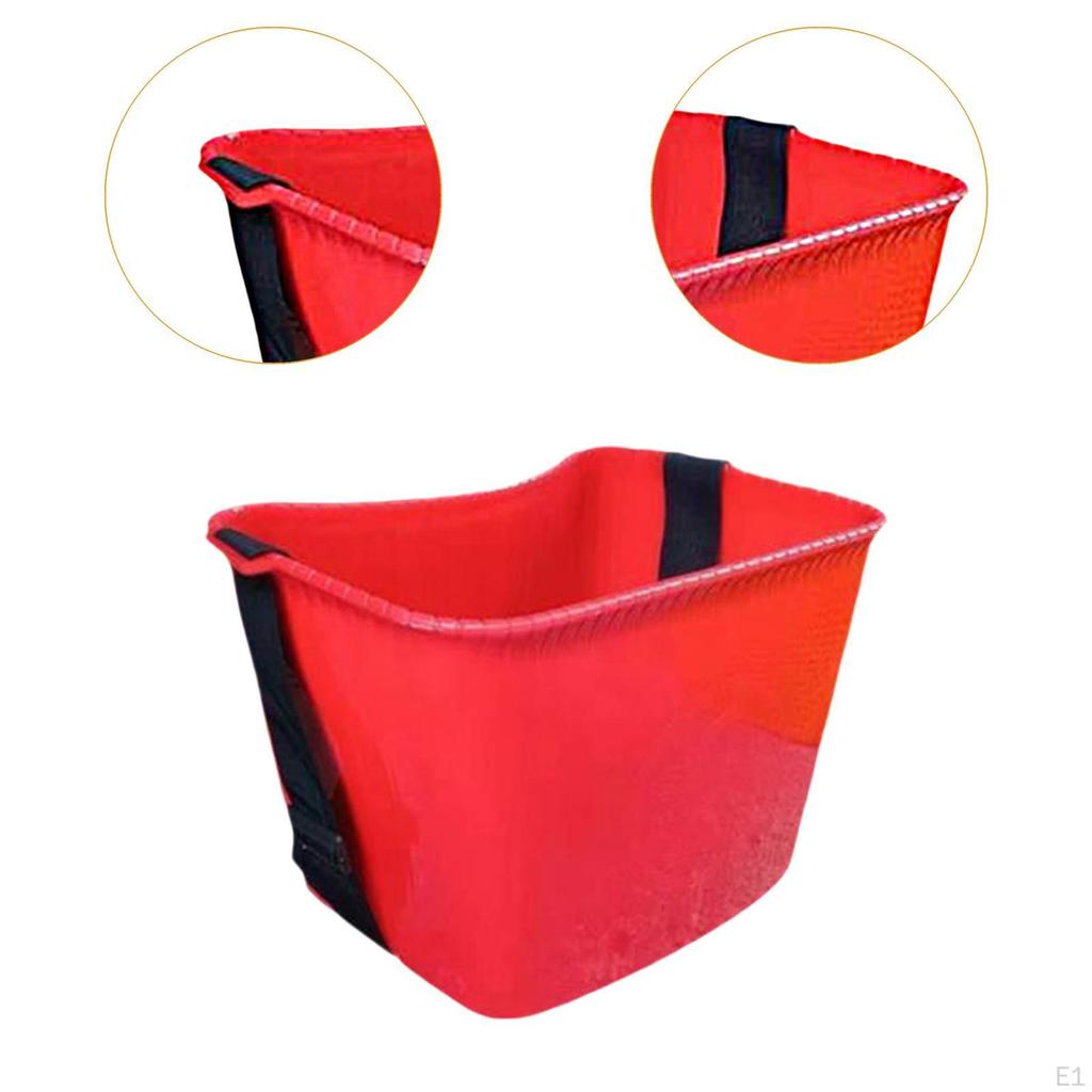 Fruit Picking Basket Organizer Holder Lightweight with Shoulder Straps Picker Bucket for Harvesting