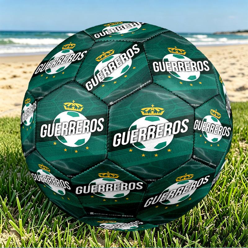 Club Santos Laguna Print Size 5 Soccer Ball, PU Wear Resistant Football for Match Training and Daily Practice, Birthday Gift for Soccer Fans