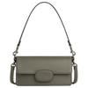 Eliza 23 Snap Closure Detachable Handle Leather Handbag Women Handbag Military-Green CT851-QBMGR