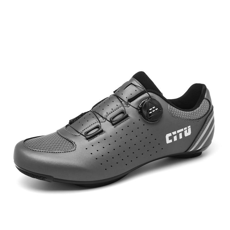 XT6071 Herren Damen Fahrradschuhe Fahrrad Drehschnalle Mountainbike Schloss Rennrad Kein Niedriger Schaft Sport Code