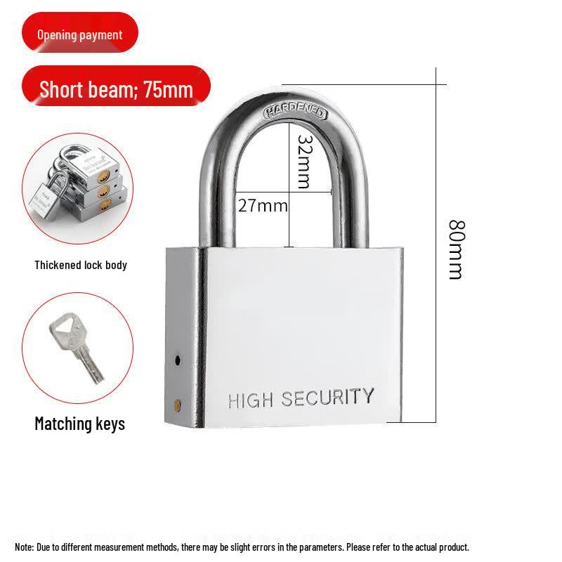 Waterproof Rust-Proof Keyed Alike Padlock