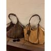 Tote Bag For Women Large Capacity Suede Handbag With Inner Zipper Pocket For Daily Use