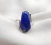 Lapis Lazuli Ring: 925 Sterling Silver, Handmade Gemstone Statement Ring
