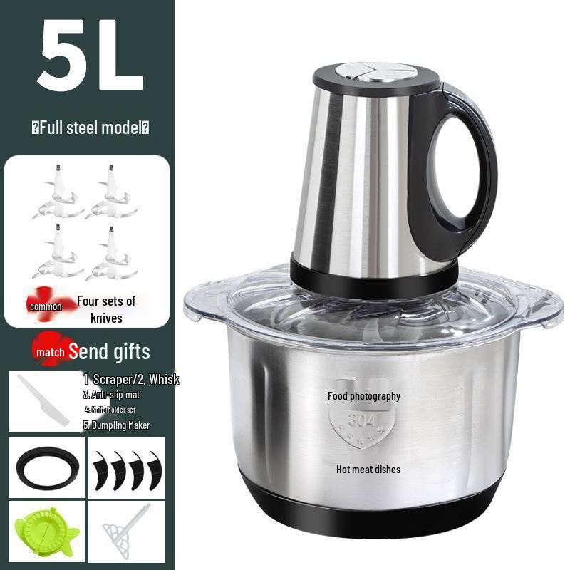 Household Electric Meat Grinder and Dough Mixer