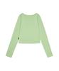 GILAARCHIVE Usa Star Crop Long Sleeve_Sage Green