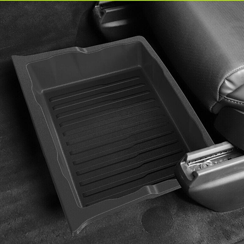 1X Under Seat Storage Box Organizer Case Tray For Tesla Model X   2024
