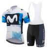 Mens Cycling Jersey Bib Shorts Set Quick Dry Breathable Road Bike Outfit Ride