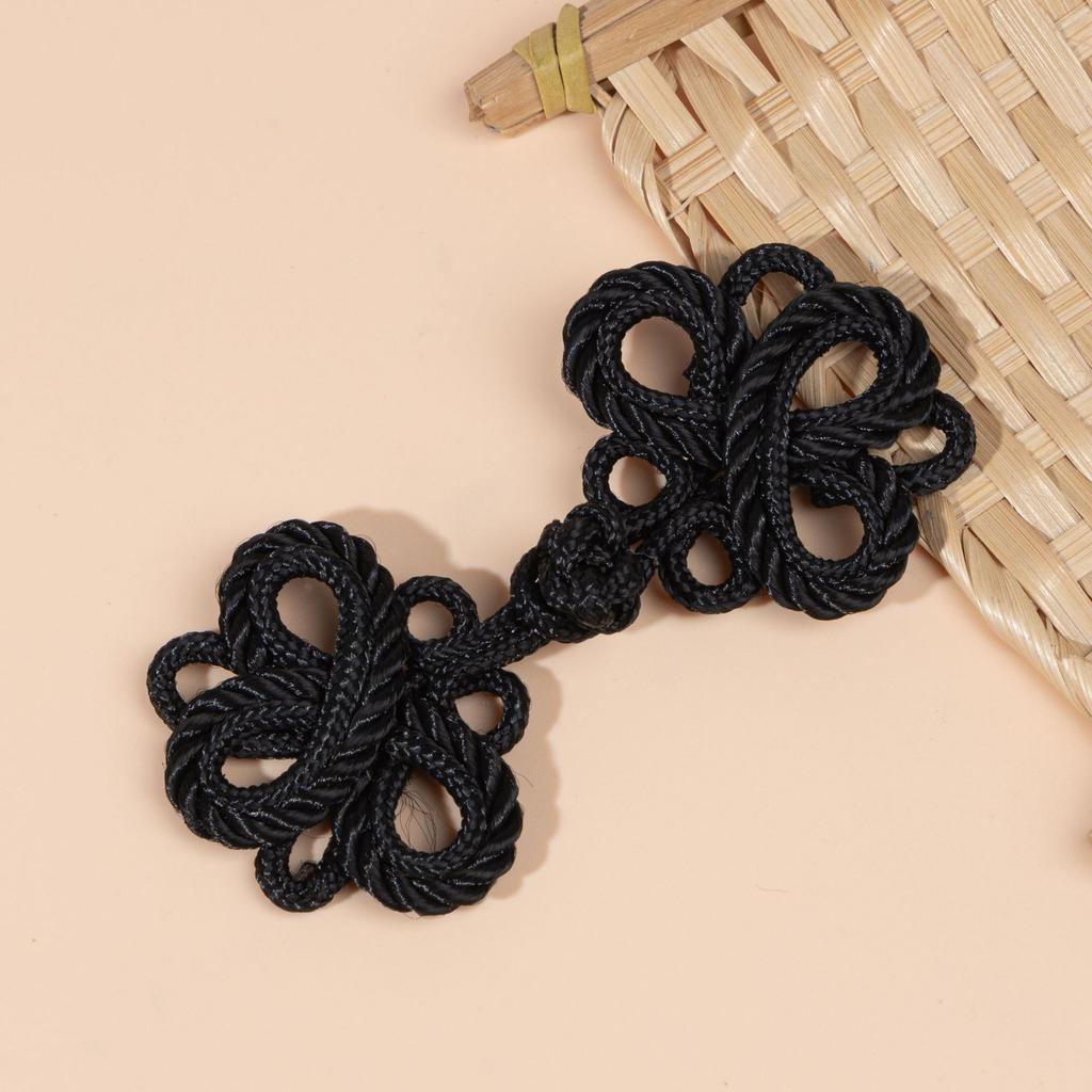 1 pezzo Fibbia Cheongsam Cinese Nodo Fastenner Nappa Nodo Cinese Bottoni Fai da Te Artigianato Decorazione Abbigliamento