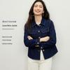 HSTYLE Smart Commuter Color-Blocked Denim Jacket