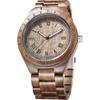Rorios Men's Quartz Watch Natural Wood Lightweight Analog Wristwatch with Luminous Function