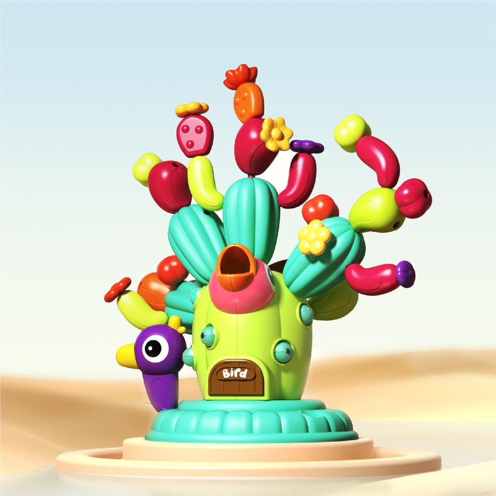 Children's Building Block Flower Bed Assembly Toys, Girls' Educational and Versatile Garden Building Block Flower Arrangement Toys Storage Box