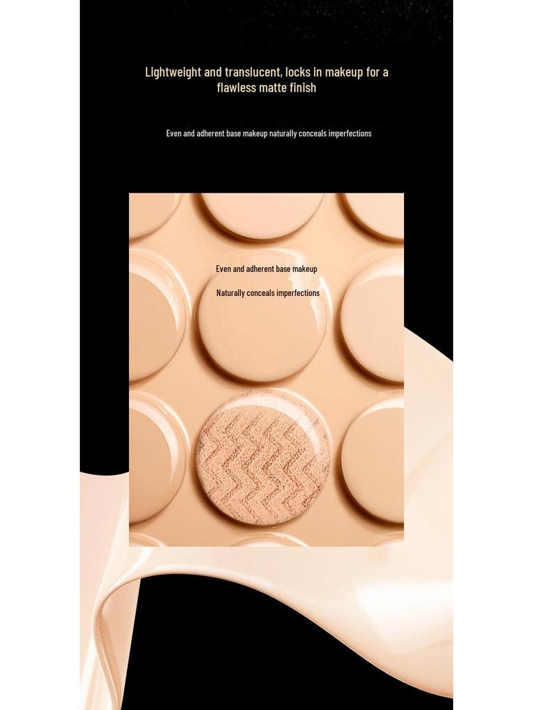 Lightweight Black Truffle Hydrating Cushion BB & CC Cream for Firming, Nourishing, Concealing & Contouring