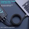 100W 3 in 1 USB to 3×Type-C Cable Phones Fast Charging Data Cable 1.2m/0.2m Extension Cord USB C PD High-Speed Data Transmission