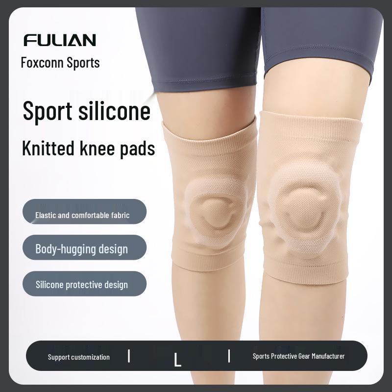 

Invisible Silicone Knee Pads for Dancing, Skating, and Sports – Thin, Professional Protection for Heels, Figure Skating, Skiing, and Roller Skating M