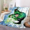 1pc Green Lantern Blanket Polyester Fiber, All Season Comfort for Sofa, Bed, Office, Car, Camping Ideal Home Decor & Gift, Office Comfort