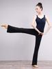 Daydance Adult Ballet Flared Size Fits Height Waist Pants, Sportswear, Comfortable, Black, S, 155-160cm, 51-61cm