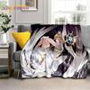 3D Cartoon Captor Anime Cute Card Sakura Blanket,Soft Throw Blanket for Home Bedroom Bed Sofa Picnic Office Cover Blanket Kids