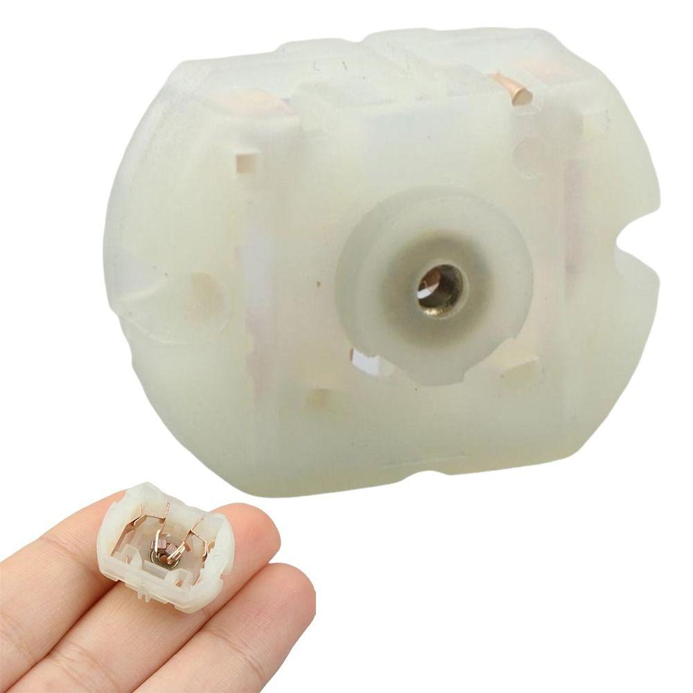 White Carbon Brush Holder Plastic Car Door Lock Part Central Lock Part  Central Lock