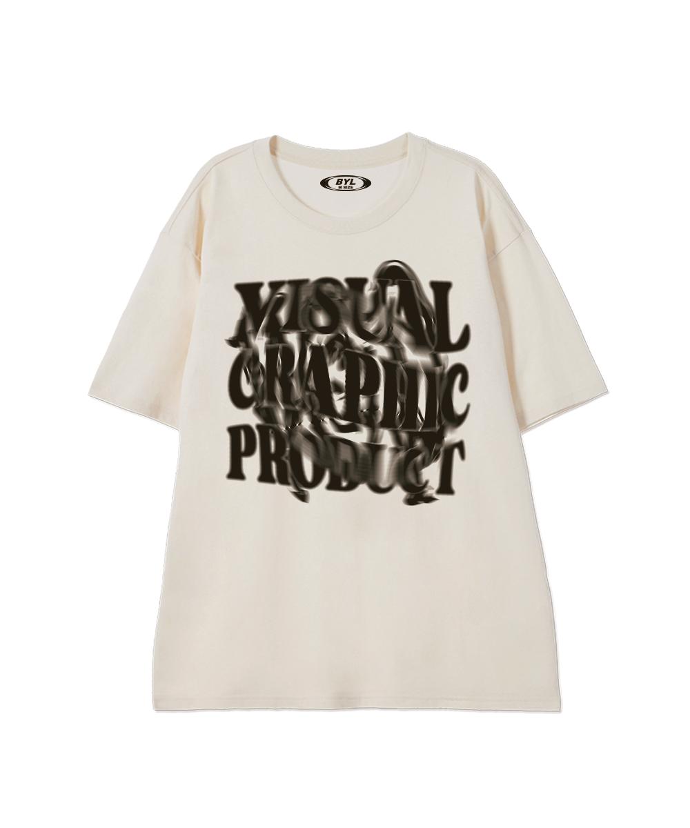 Biel Spin Logo Short Sleeve T-Shirt Cream M