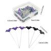 50/100pcs Bat Dressmaking Pins Sewing Embroidery Patchwork Tools Positioning Needle Fixed Button Pins DIY