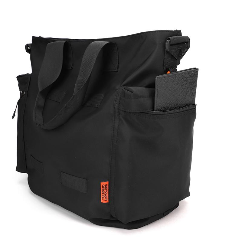 Versatile Travel Shoulder Bag - Foldable Water-Resistant Tote for Gym, Shopping & Daily Commute Multipurpose Waterproof Messenger Bag