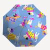 1pc Dogs Party Automatic Open/Close Umbrella, Windproof, Folding Compact Umbrella with Lightweight Design for Women/Men053
