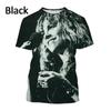 Móda Dámské Oblečení Nový Rock Zpěvačka Stevie Nicks 3D Potisk Tričko Osobnost Hip Hop Street Unisex Oversized Tričko