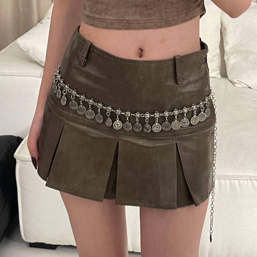 Tassels Coin Belly Chain Retro Body Jewelry Fashion Waist Chains  for Women