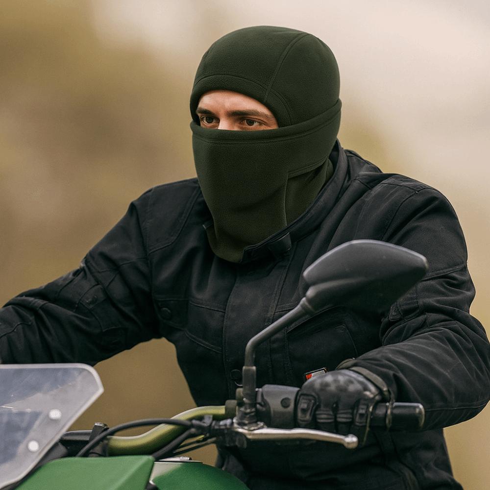 Thermal Cycling Head Cover Neck Protection Full Face Mask Breathable Balaclava Cycling Hat  Skiing